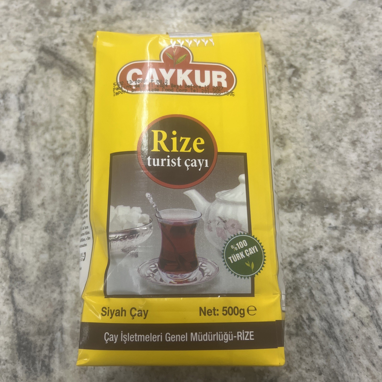 Turkish Tea Caykur AUTHENTIC Rize Most Famous Brand Turkey 500g, çay