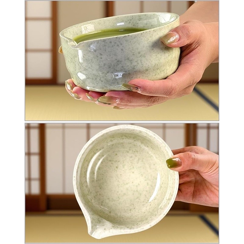 Travel Matcha Tea Set W/ Whisk Bowl Storage Jar Portable Accessories & Sifter US