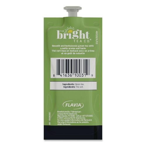 Flavia The Bright Tea Co. Select Green Tea Freshpack, 100/Carton
