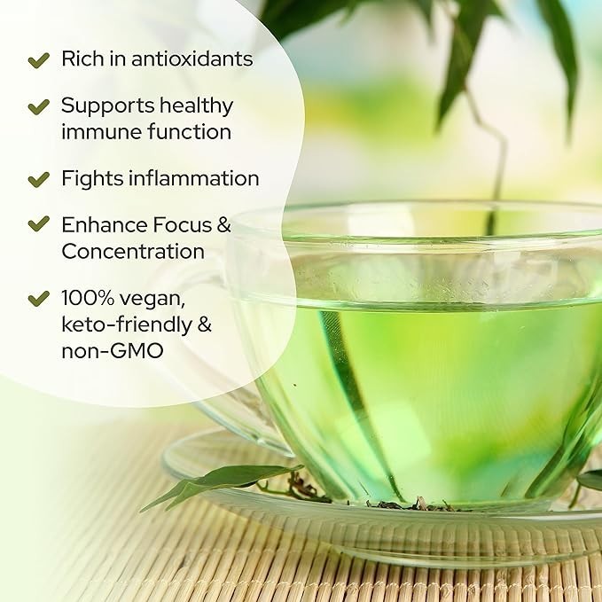 La Republica USDA Organic Mushroom GREEN TEA (Full-Fruiting Bodies) 70 Servings