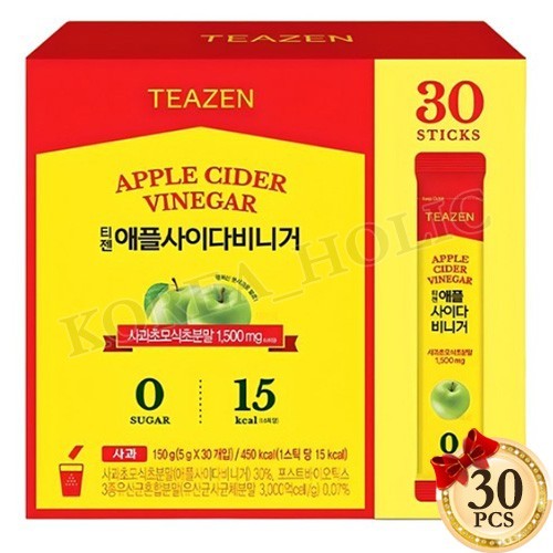 TEAZEN Apple Cider Vinegar 5g x 30EA Korean Apple Cider From Korea NEW
