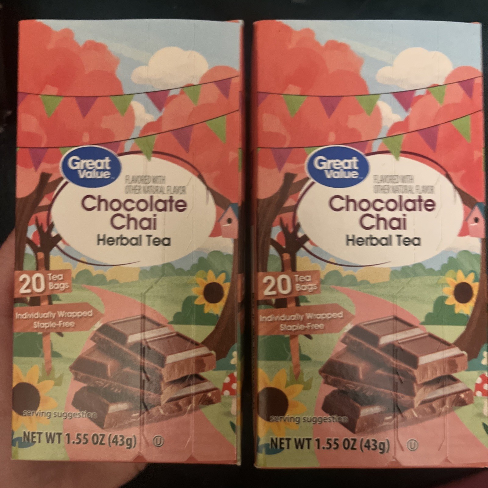 Great Value Chocolate Chai Herbal Tea