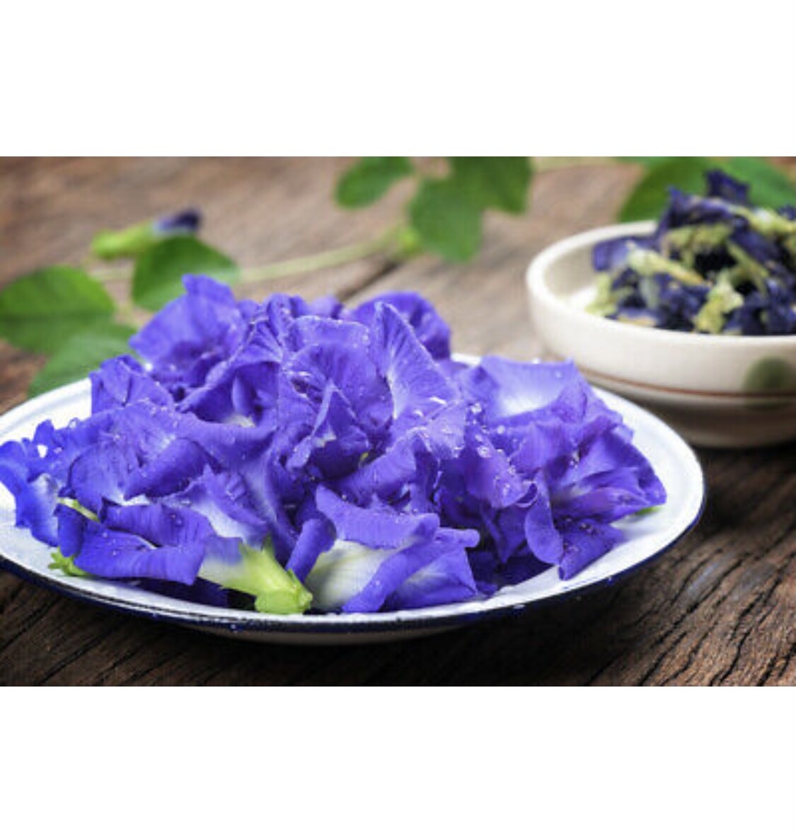 Thai Dried Organic Butterfly Pea Tea PURE Flower, 100g, 100% Natural – Loose Tea