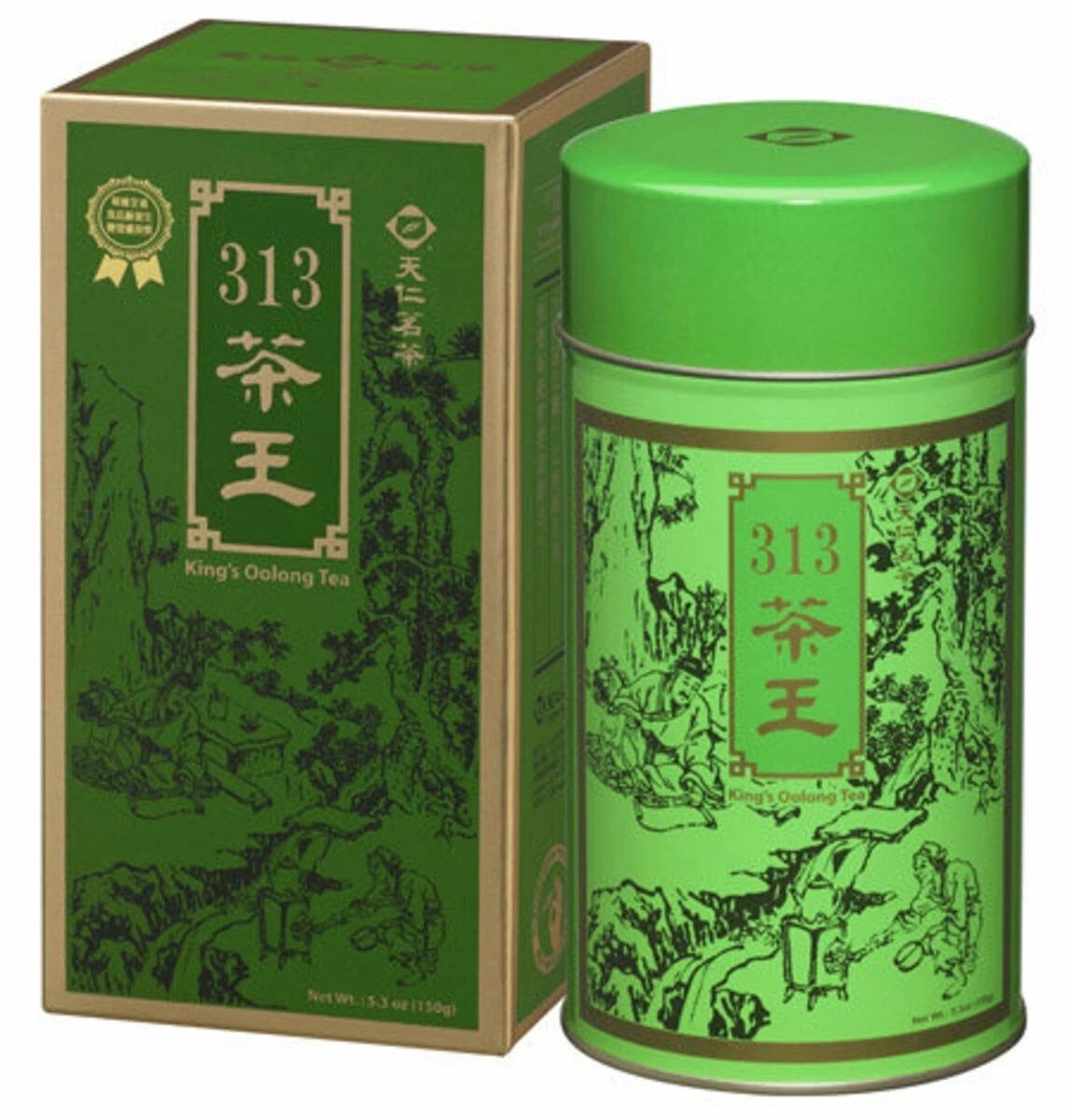 NEW TEN REN King’s Tea 313 Series Oolong Tea (300g /10.6oz) TenRen 天仁茗茶 313 茶王