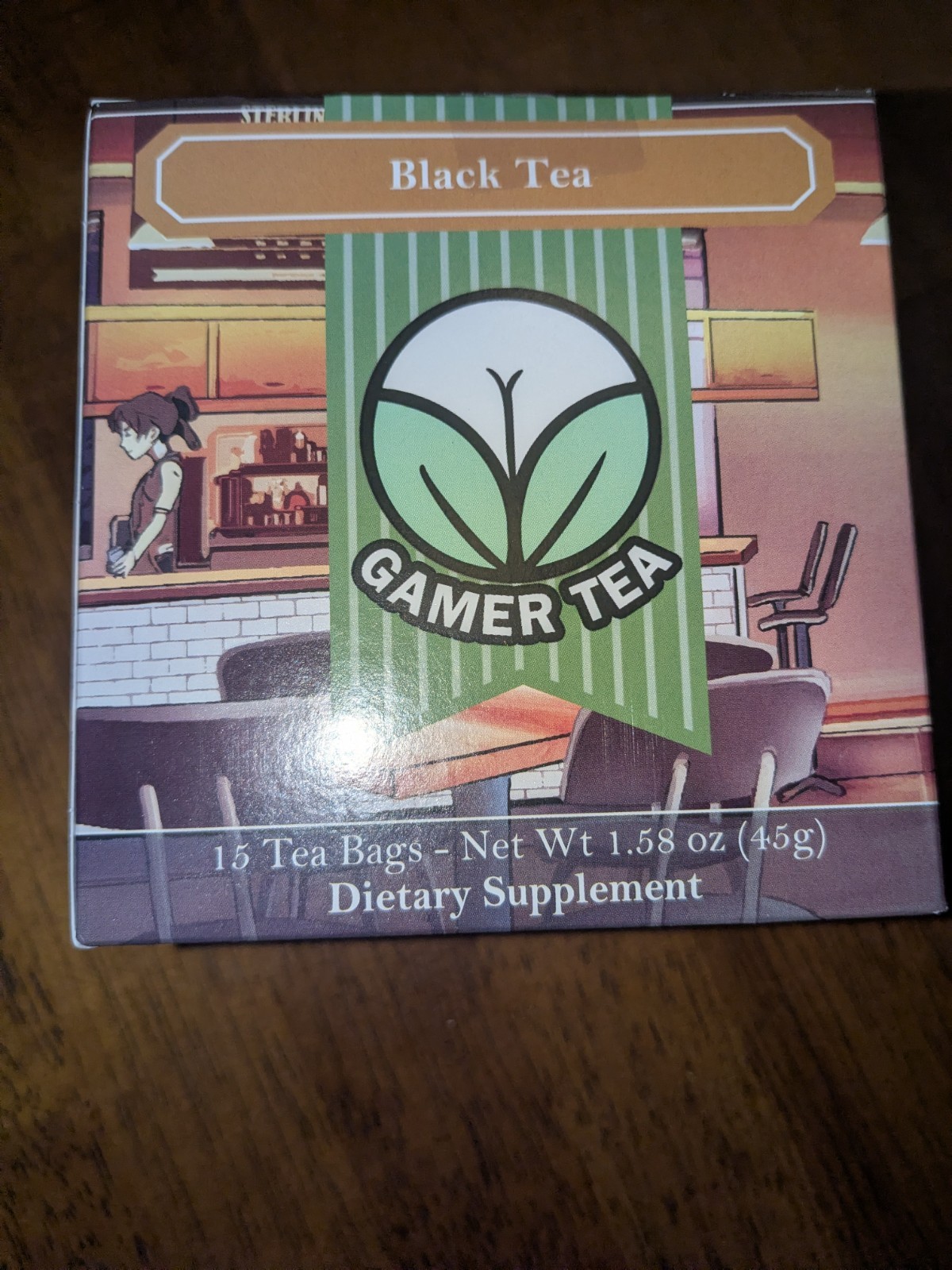 Gamersupps Gamer Tea: Black Tea, Yerba Mate, Ginger Turmeric, Sleepytime SOLDOUT