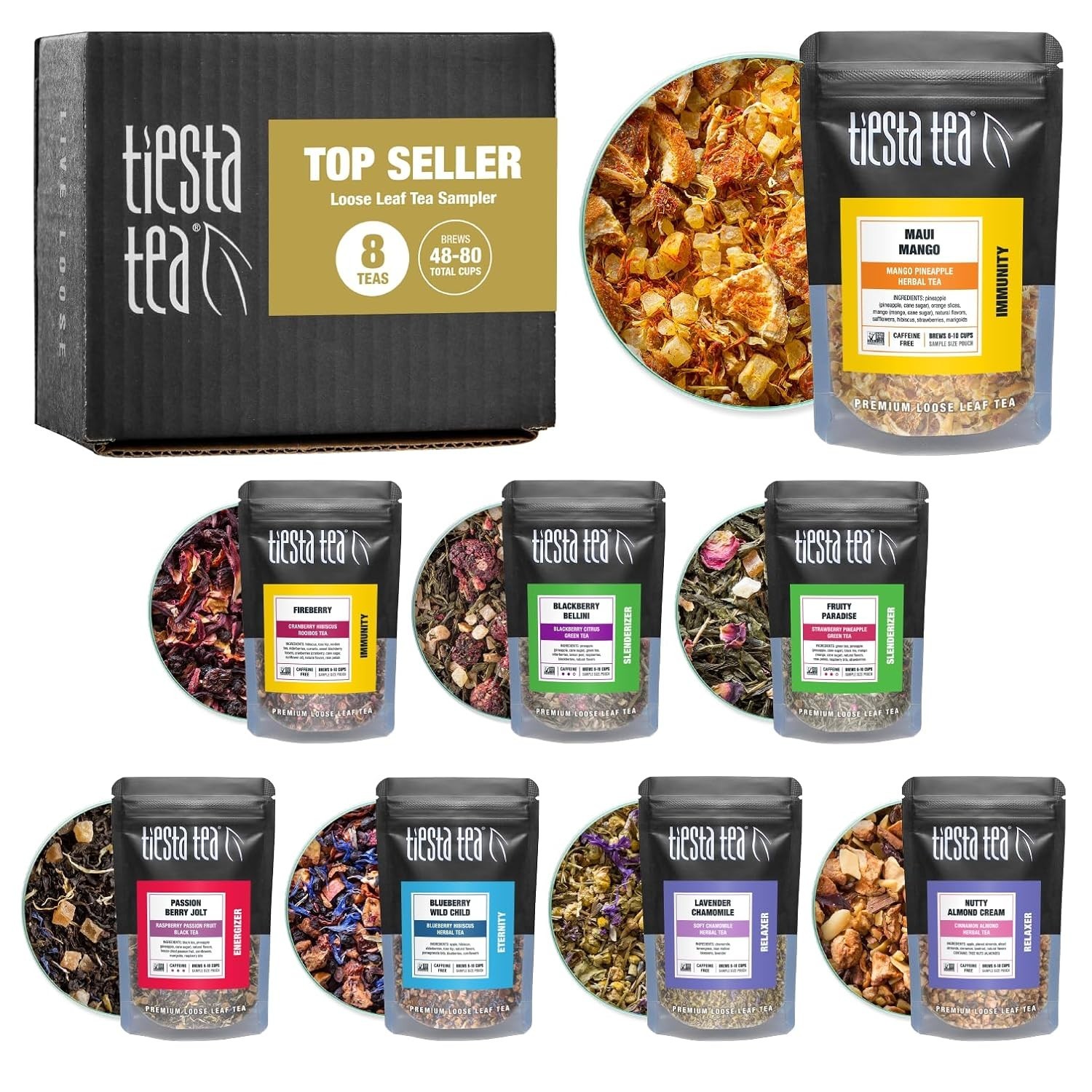 Relaxation Awaits: Top 8 Favorite Loose Leaf Tea Sampler – & Gluten-Free