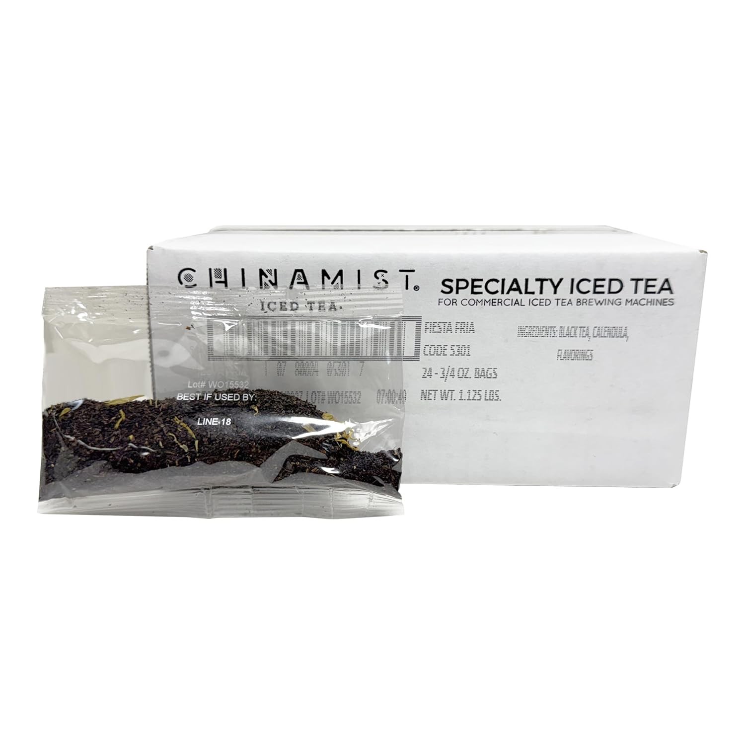 China Mist Fiesta Fria Loose Leaf Black Tea – 24 Packets (Makes 3 Quarts Each)