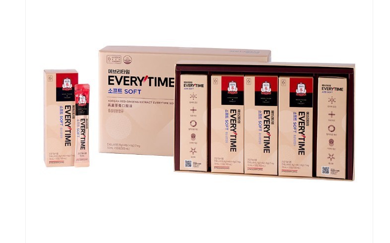 6 Year Korean Red Ginseng Extract Everytime Soft 10ml x 20 Sticks/ 30 sticks