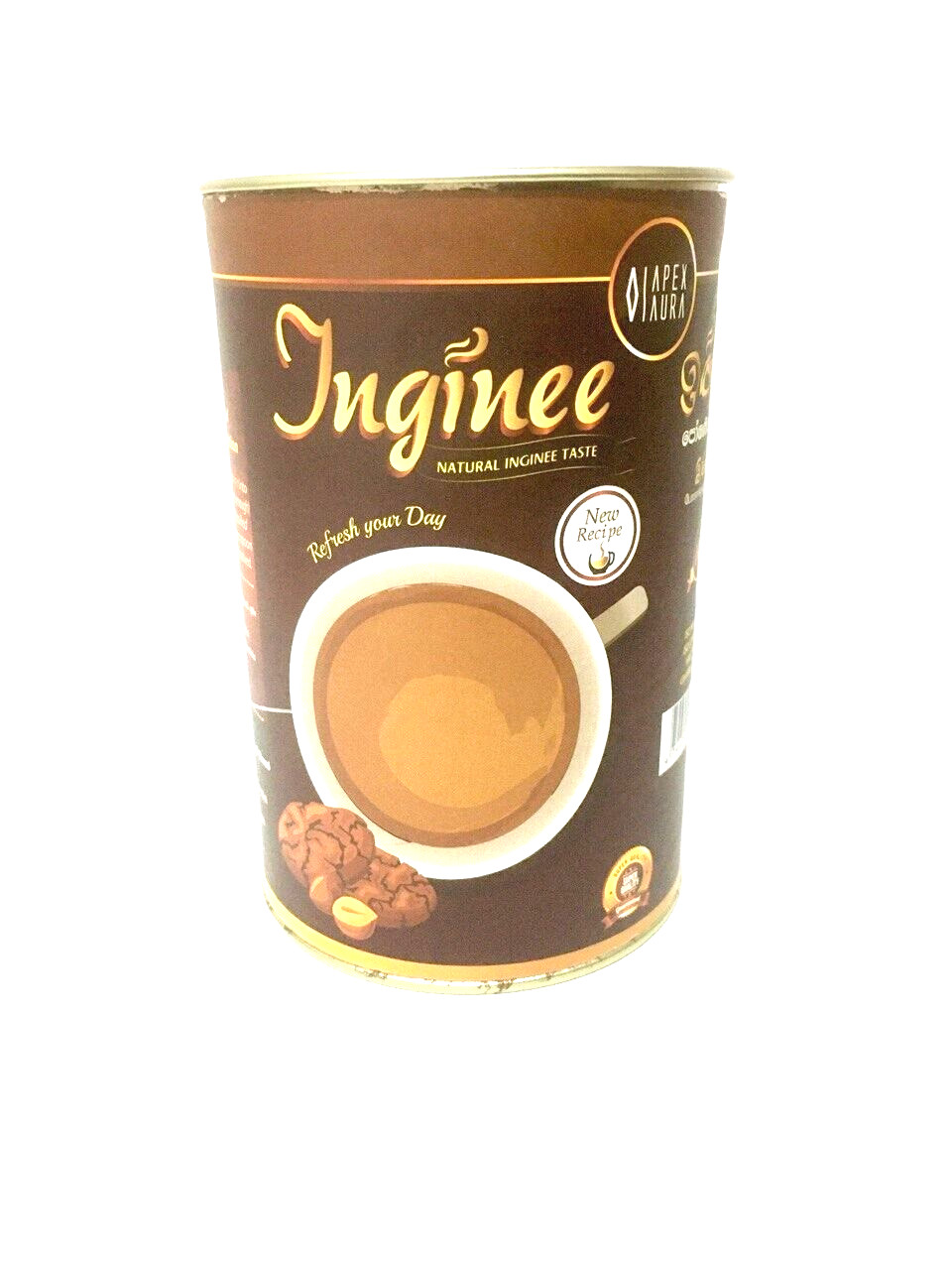 Inginee coffee tea drink with local medicinal properties 340g tin pack