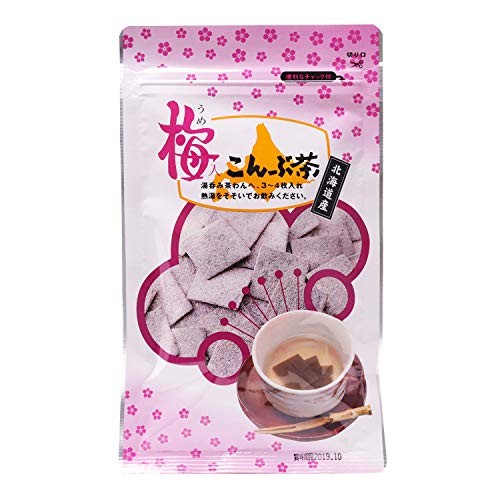Plum-infused kelp tea made with kelp from Hokkaido 48g x 5 bags