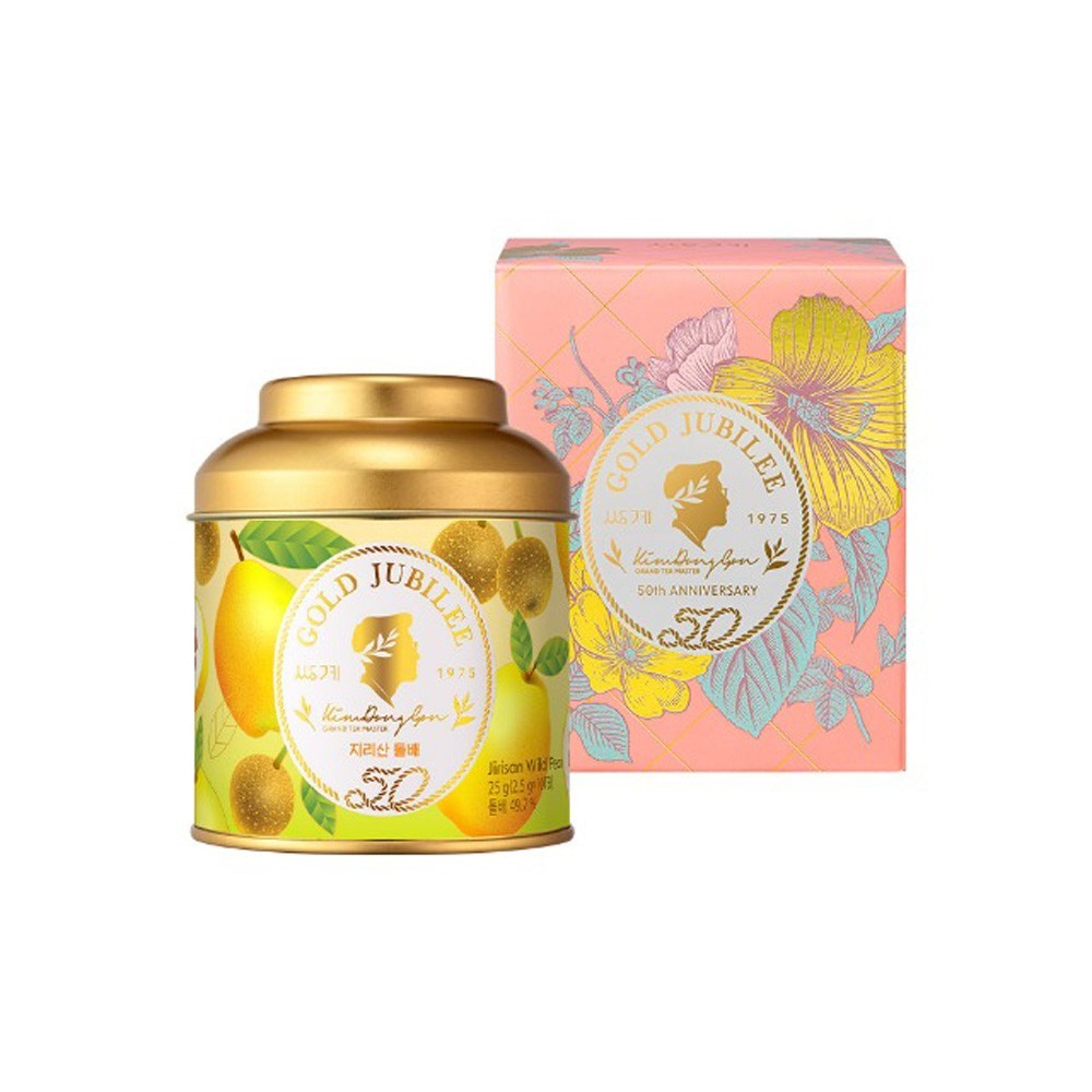 Ssanggye Jirisan Wild Pear Quince Tea 10 Pyramid Bags | Korean Tea