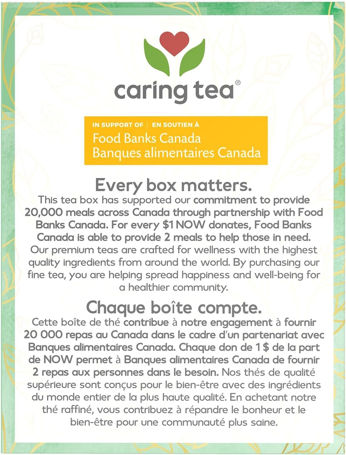 Now Organic Senna Mint Tea 24 Tea Bags – Organic and Non-GMO