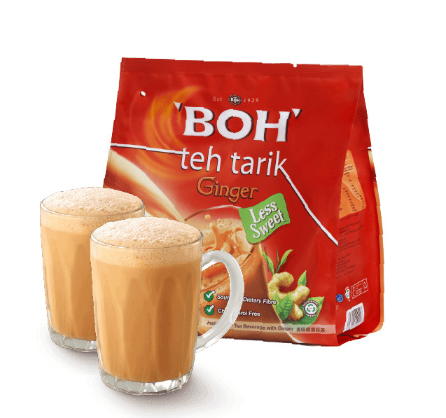 BOH 3in1 Tea TEH TARIK Kurang Manis Less Sweet 12’s (27g each) X 2 PACK