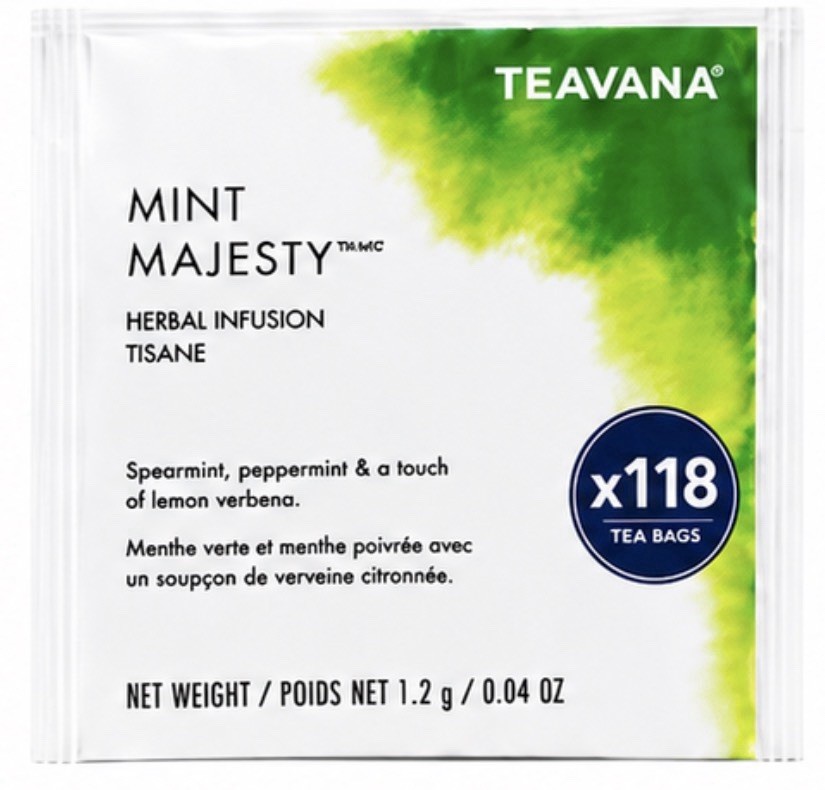 Starbucks Teavana 5 Flavor Tea Bundle 590 Sachets Total Exp 2027-2028 ⭐️