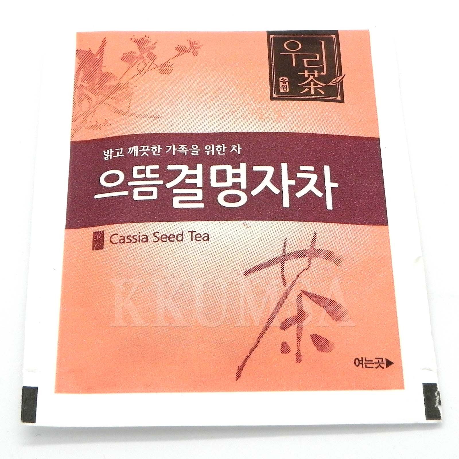 100% Pure Natural Cassia Seed Tea 100 Tea bags improve vision /Produced in Korea