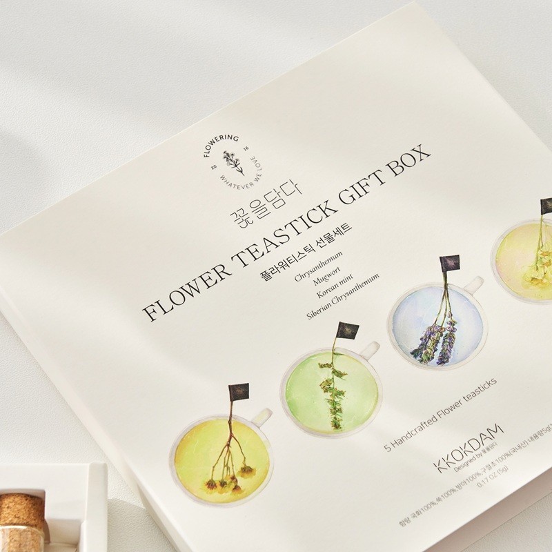 Kkokdam Combination Flower Tea Gift Set Herbal Tea Variety Pack