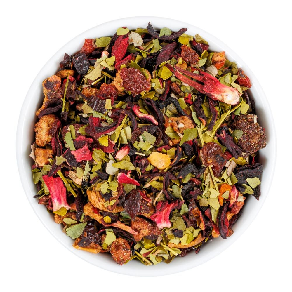 Very Berry Guayusa – Loose Leaf Herbal – High Caffeine – Fusion Teas