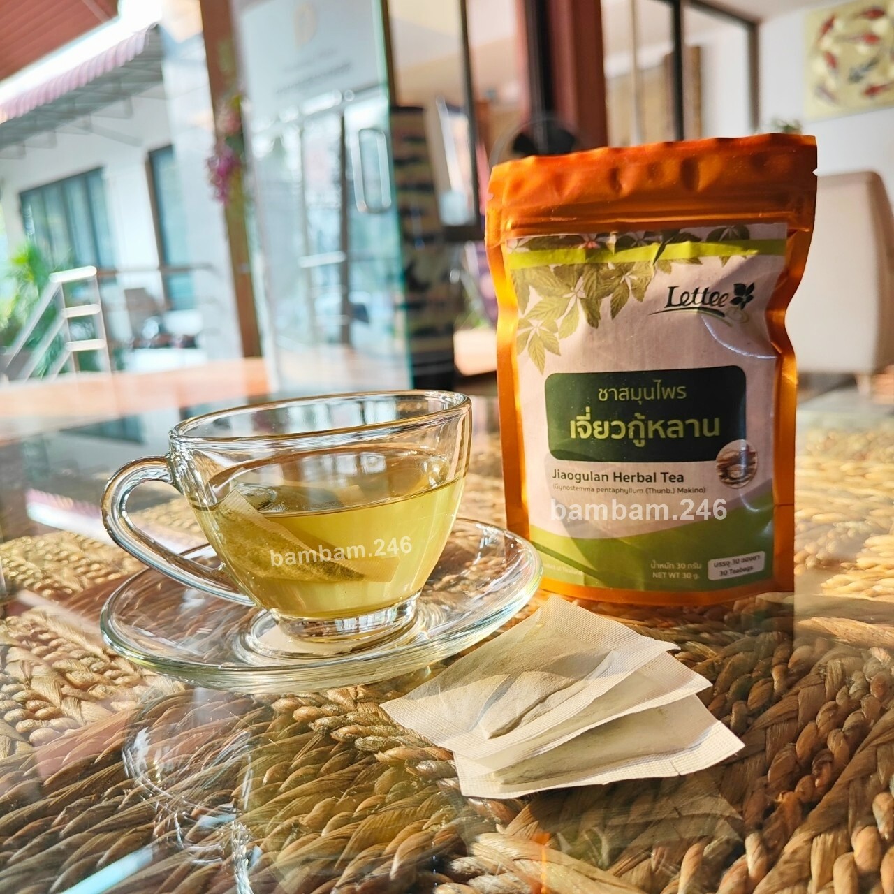 100 Teabags Premium Jiaogulan Tea 100% Natural Organic Tea to Lower Sugar Health
