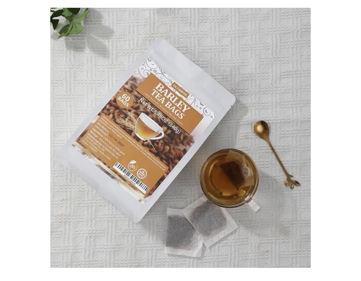 Ulthmok Barley Tea Bags Natural Roasted Grain Damai Cha Digestion Support 60TBag