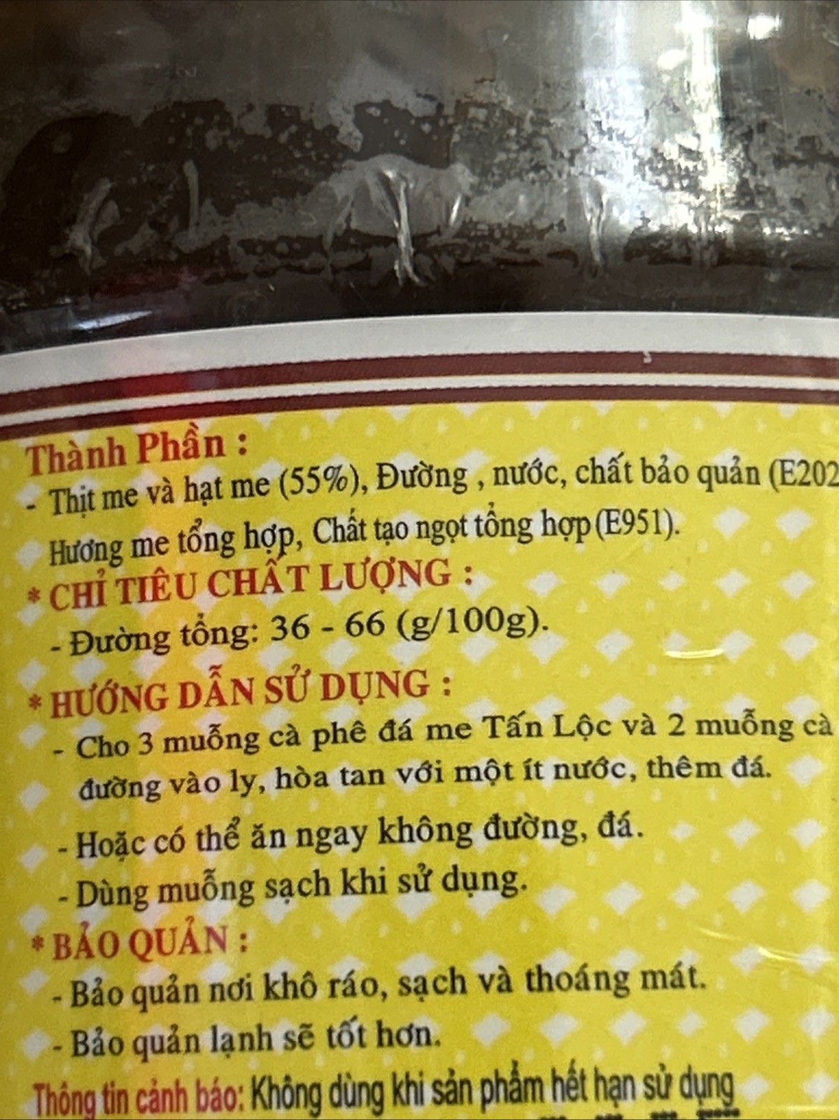 Lot 2 Da Me Tan Loc 900g Ea – Tan Loc Tamarind Products Of viet Nam