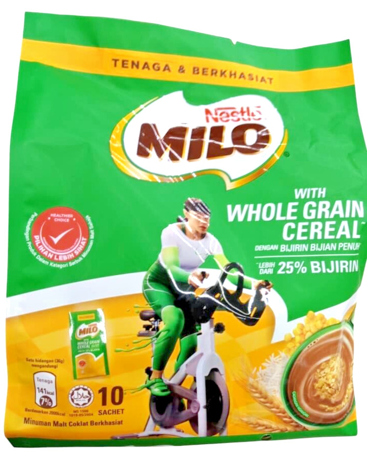 NESTLE MILO with whole grain cereal ( 360 grams )