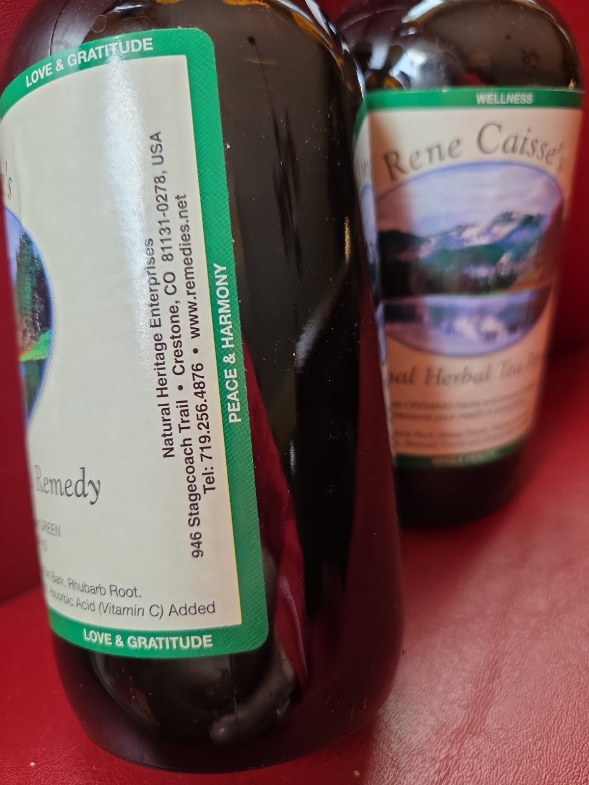 Essiac Tea – Original Recipe – Two 16 Ounce Bottles