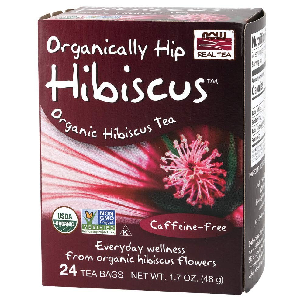 Organic Hibiscus Tea Pack Of 2 48 Total Tea Bags Caffeine Free Anti Aging Ben…