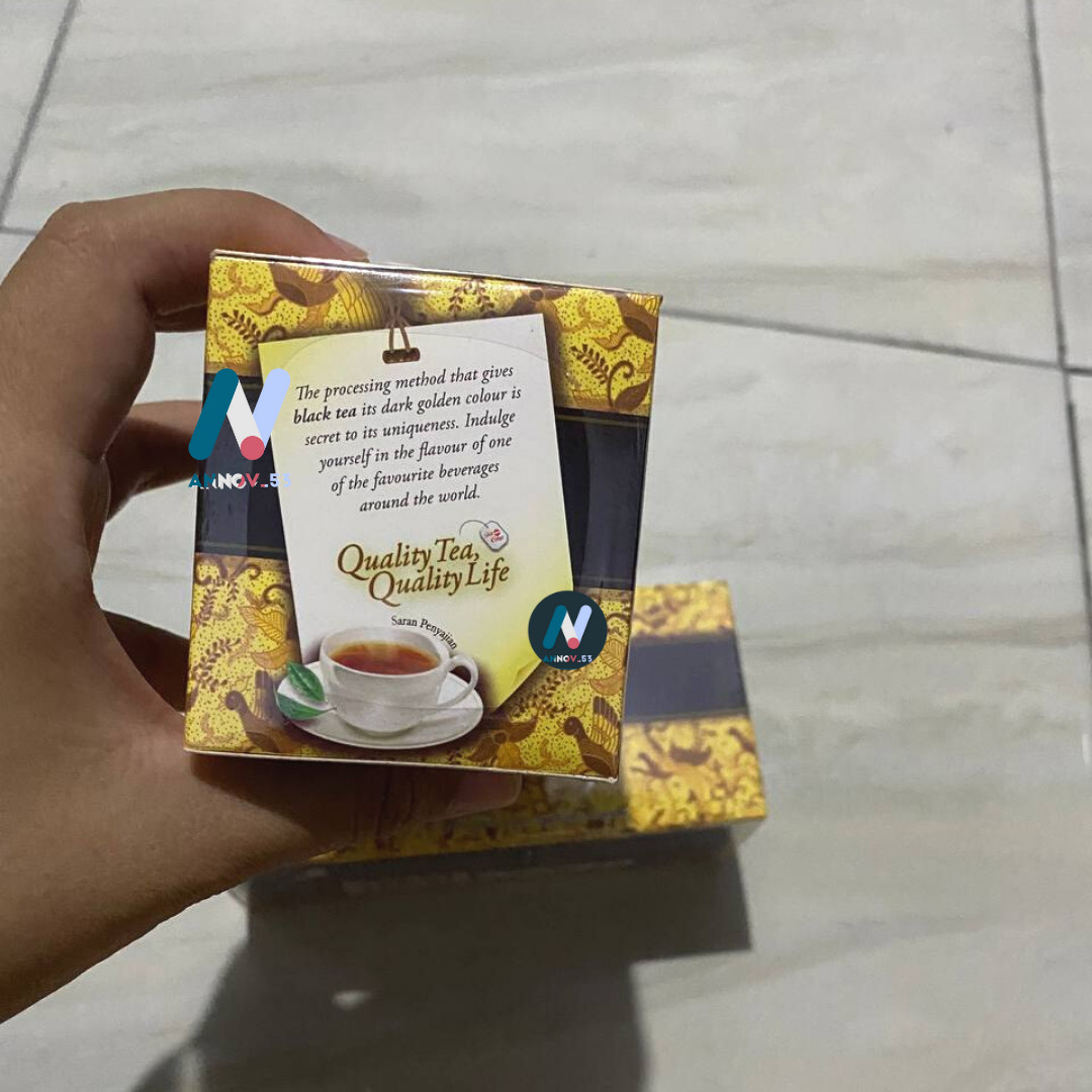 SOSRO HERITAGE Black Tea Dip Tea Stronger Fresh Fragrance Premium Indonesia 2PAX
