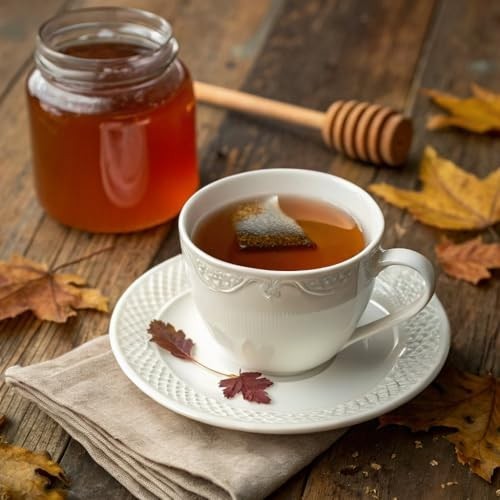 Caffeinated Clove Black Tea Teabags – 20 Count, Pack of 6, Sugar-Free, Premium Q