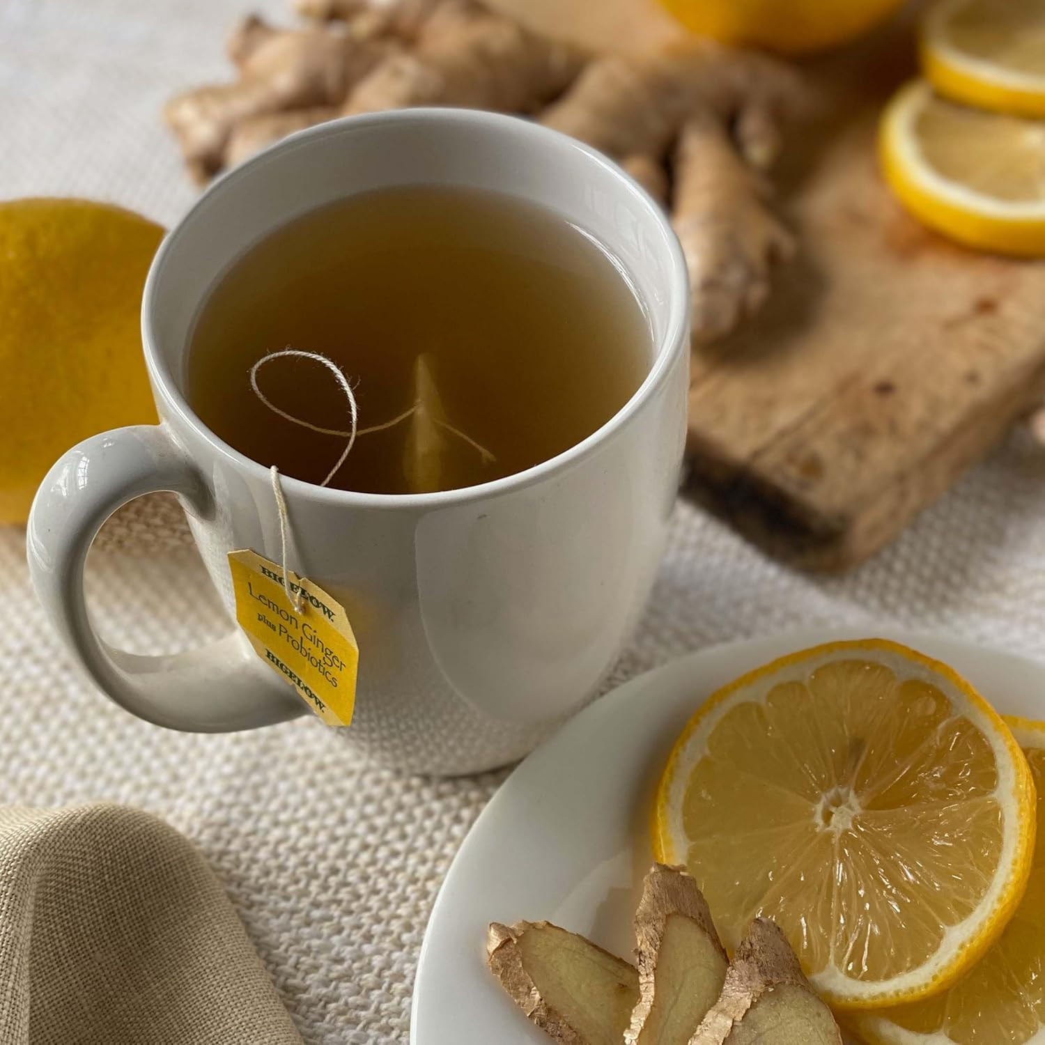 , Herb plus Lemon Ginger, 18-Count Tea Bags (Pack of 6) by