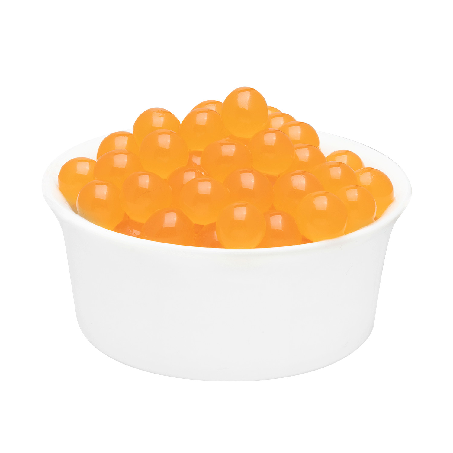 [12 Jars] Tea Zone Peach POPPING PEARLS™ (B2061, 2lbs)