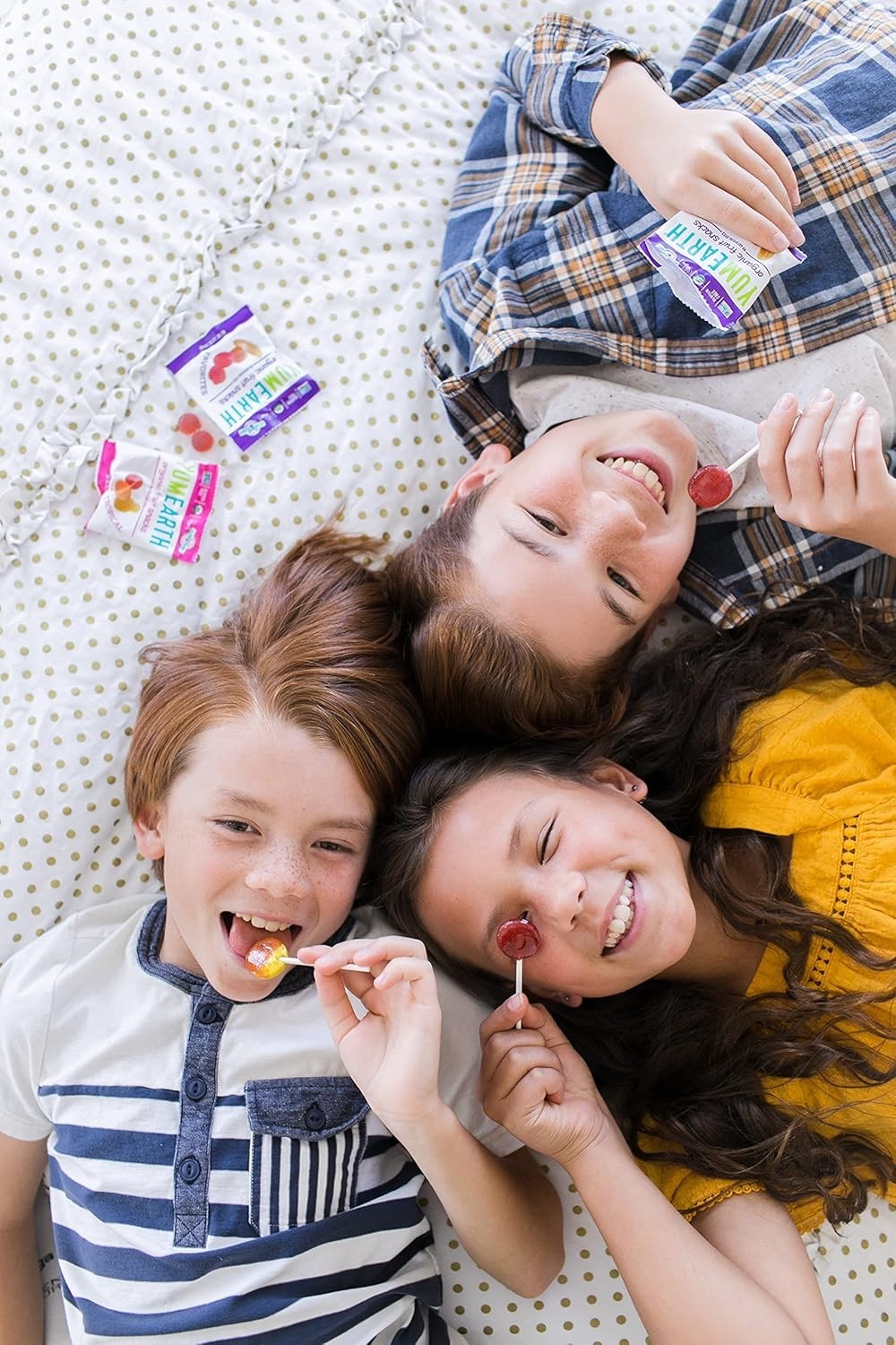 Organic Lollipops Assorted Flavors 8.7oz Gluten-Free Non-GMO School Snacks
