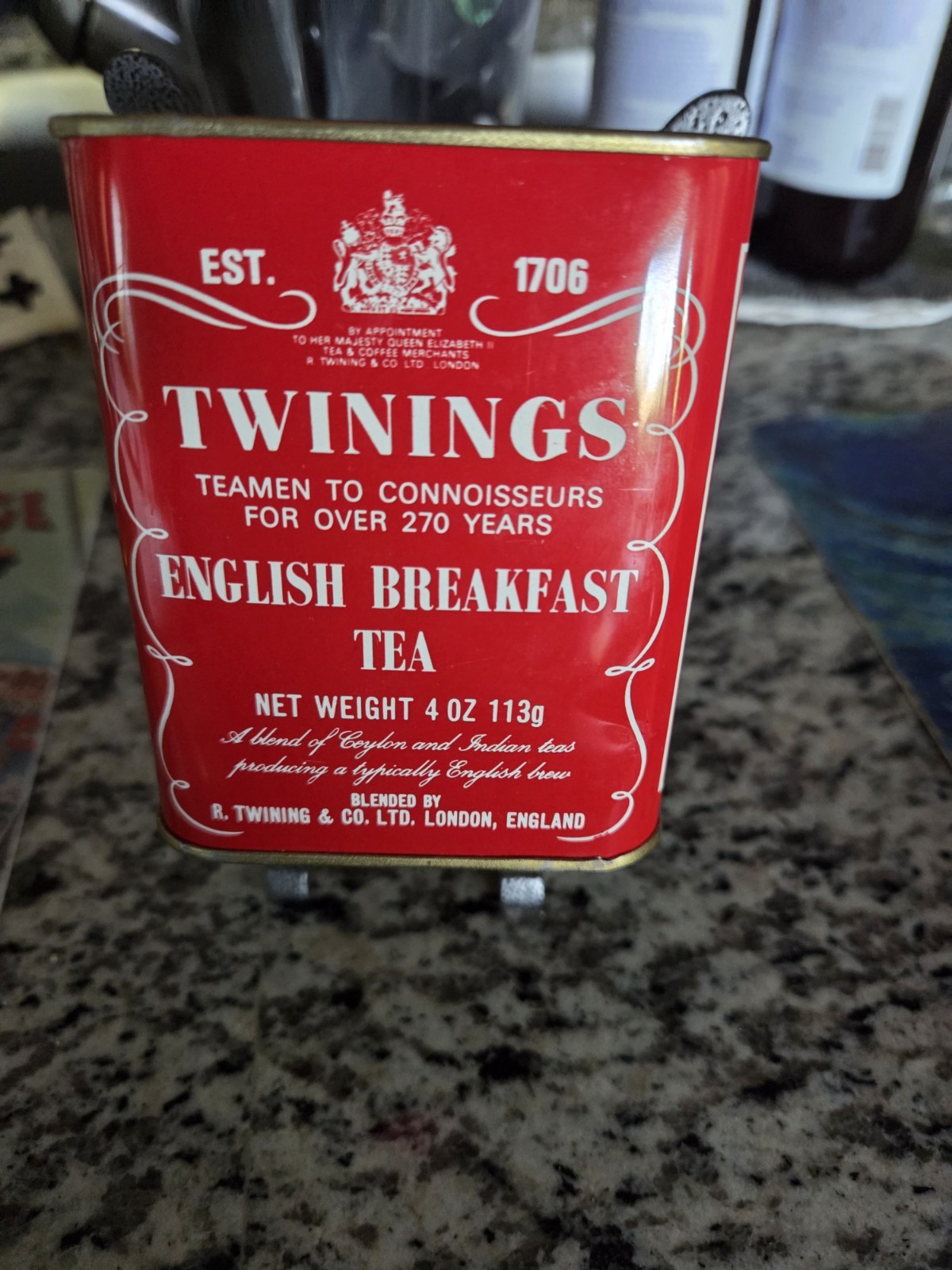 TWININGS ENGLISH BREAKFAST Loose Tea Tin 100g 3.5oz