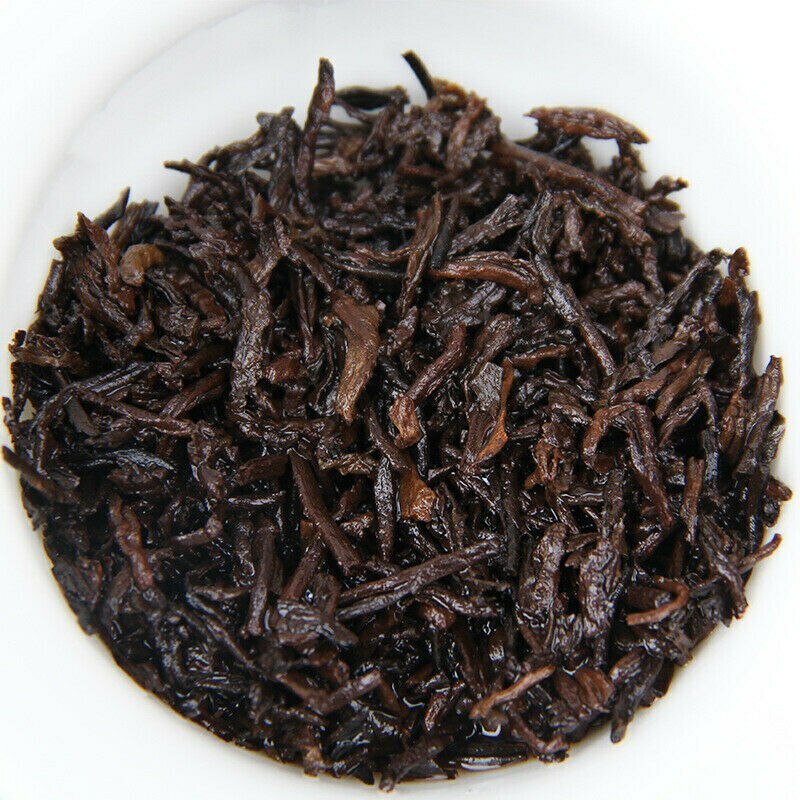 2017 Yunnan Puer GongTing Golden Bud Pu-erh Tea Cake 357g Pu’er Cooked Ripe Tea