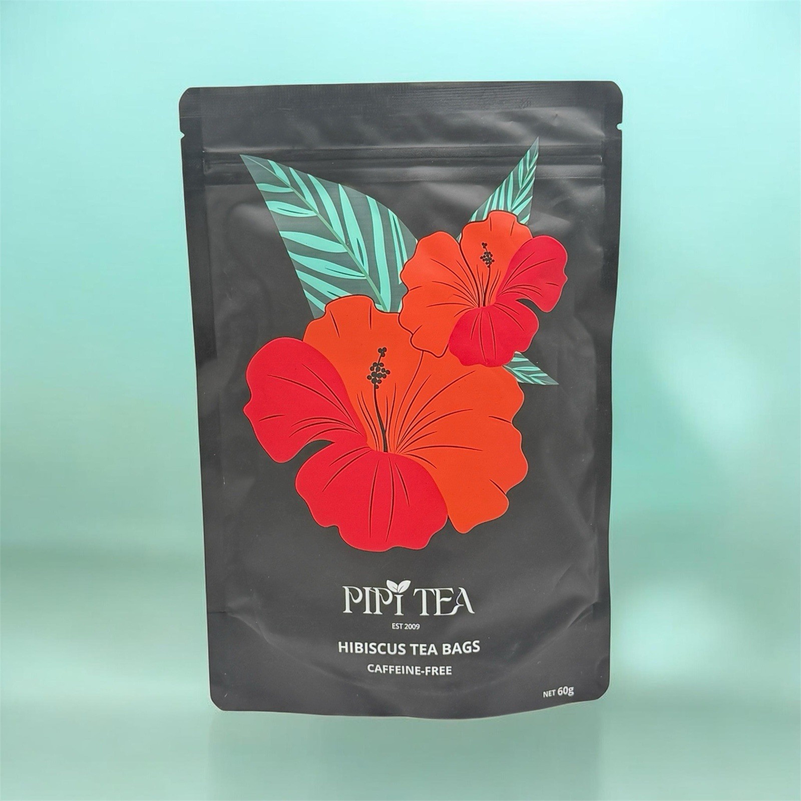 Pipi Tea Hibiscus Tea Bags Organic 100% Hibiscus Tea Bags 30 Bags New Sealed