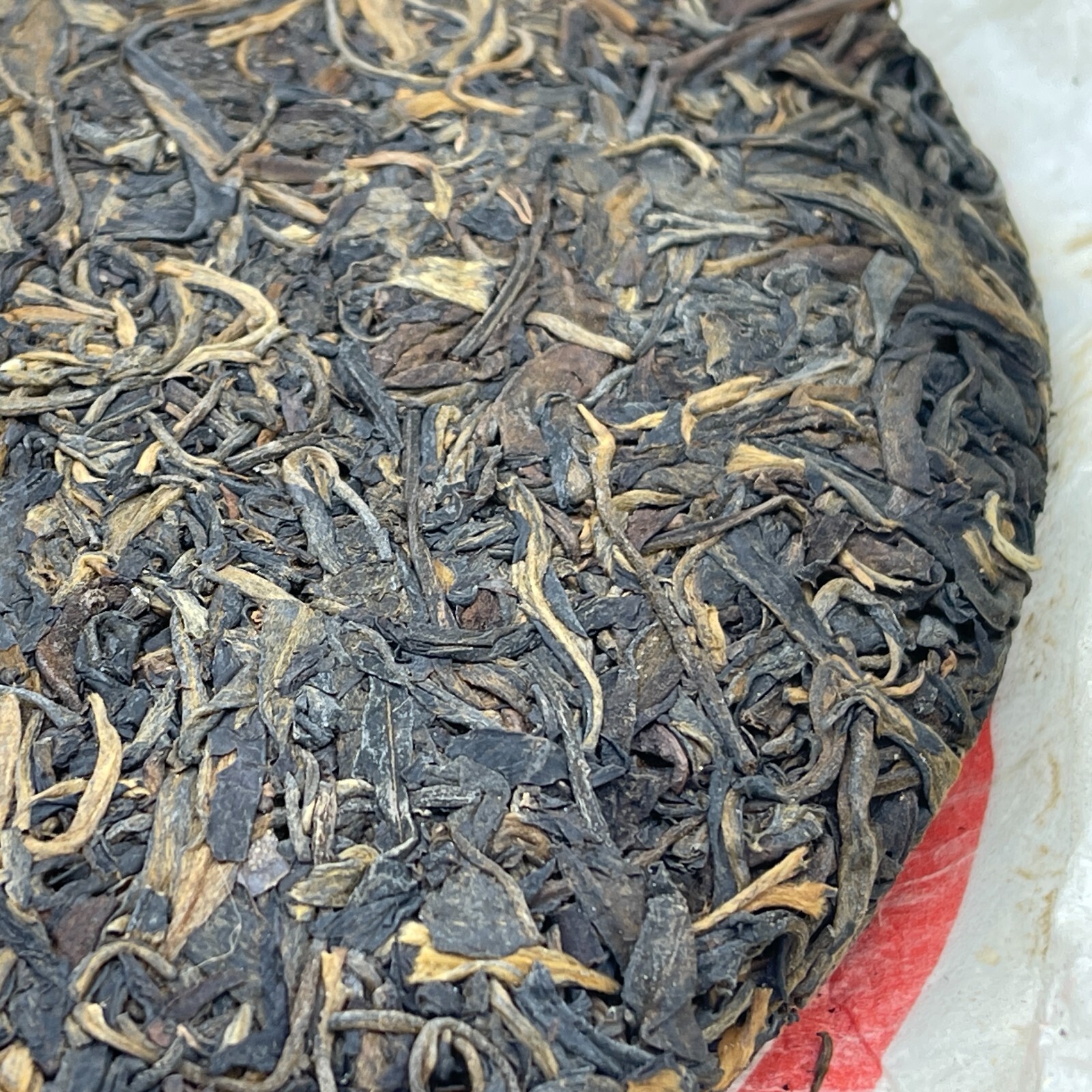 Pu-erh tea,1998,Hong Kong customization,勐海茶廠港訂,大葉,傣青8582,357g,Raw