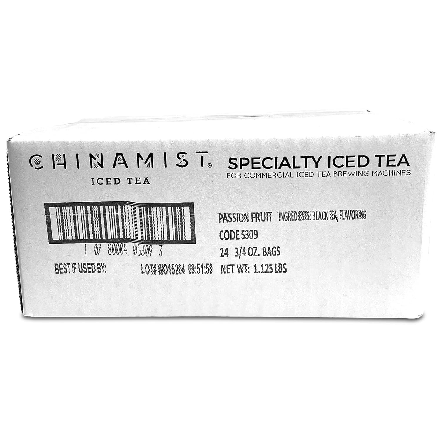 CHINAMIST Passion Fruit Loose Leaf Black Tea Packets, 24 Bags – 0.75 oz Each