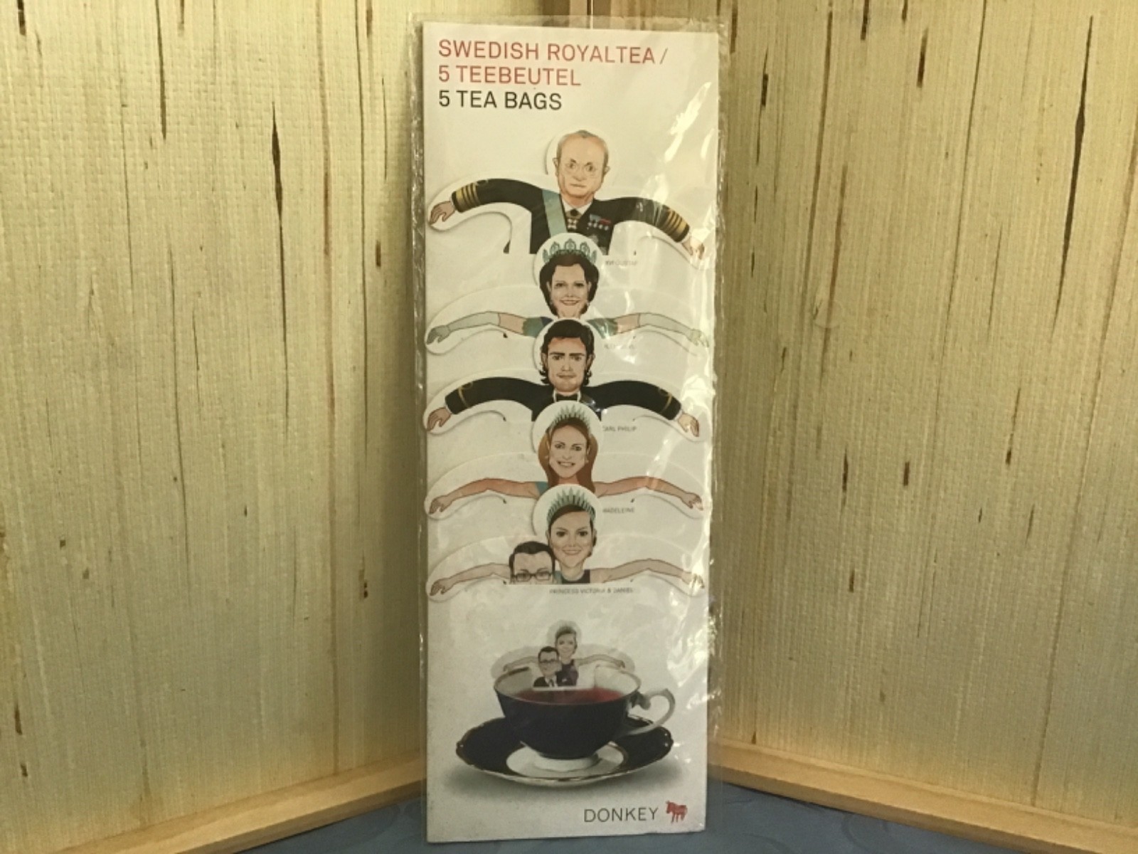 Swedish Royal Tea Bags by DONKEY
