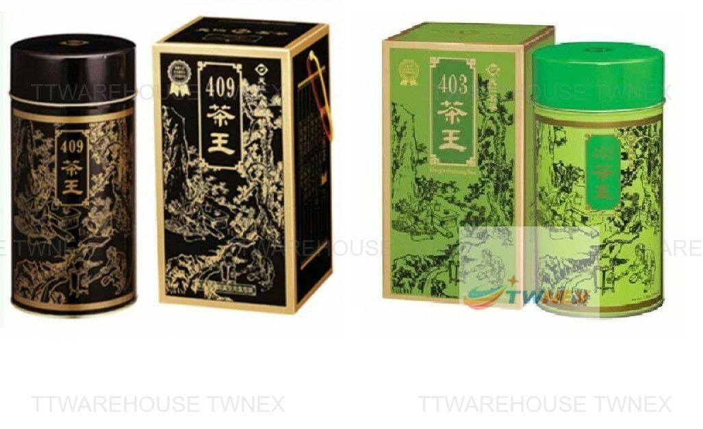 NEW TEN REN TEA King’s 409 & 403 Green Oolong Tea 茶王 403 清香 150克 + 茶王409 濃香 150克