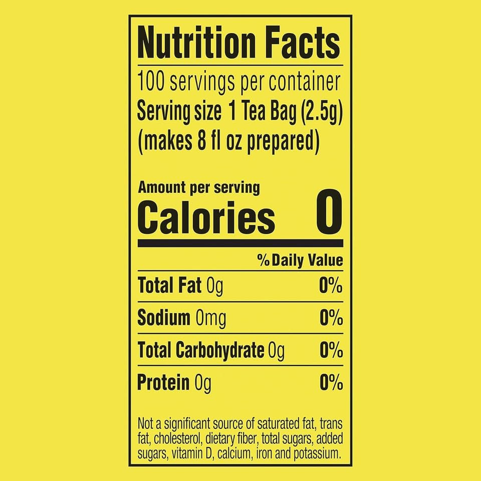 Tea Bags, Regular, 100/Box (Lip 291)