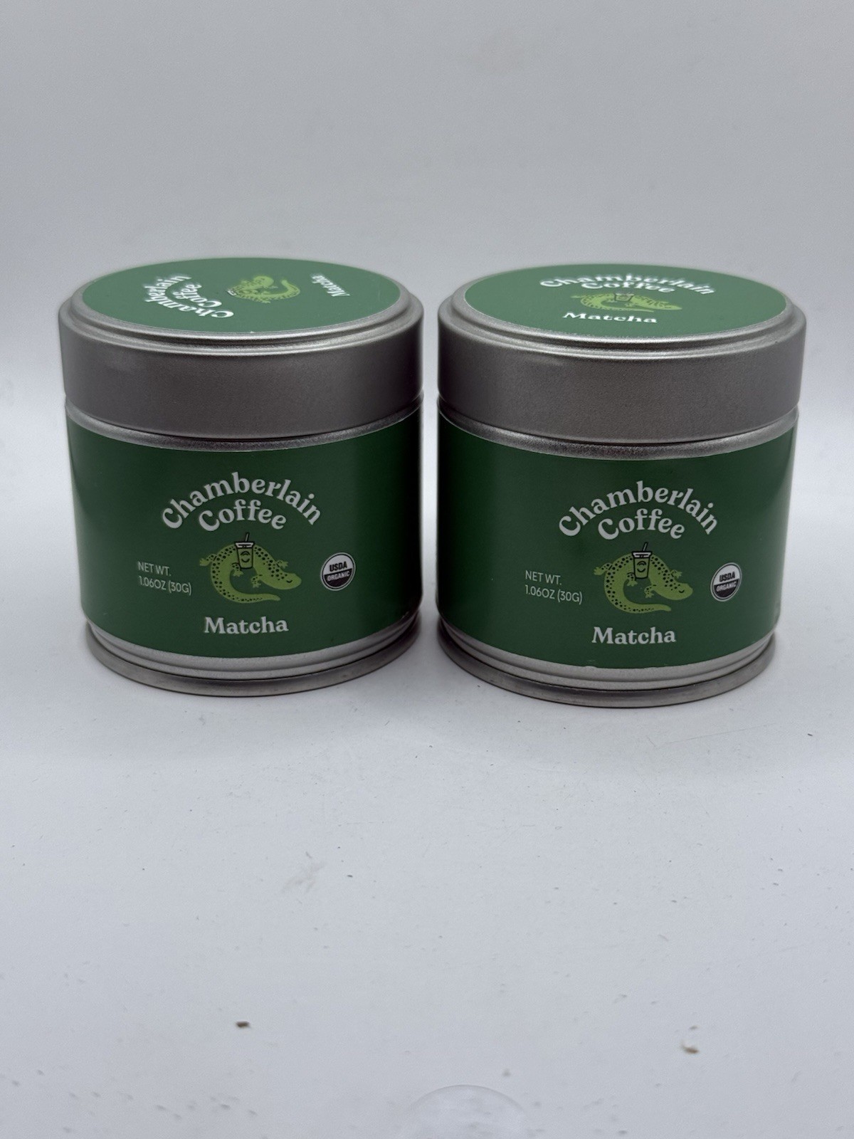 2x Chamberlain Coffee Ceremonial Matcha Green Tea Powder Japanese 1.06 oz Each