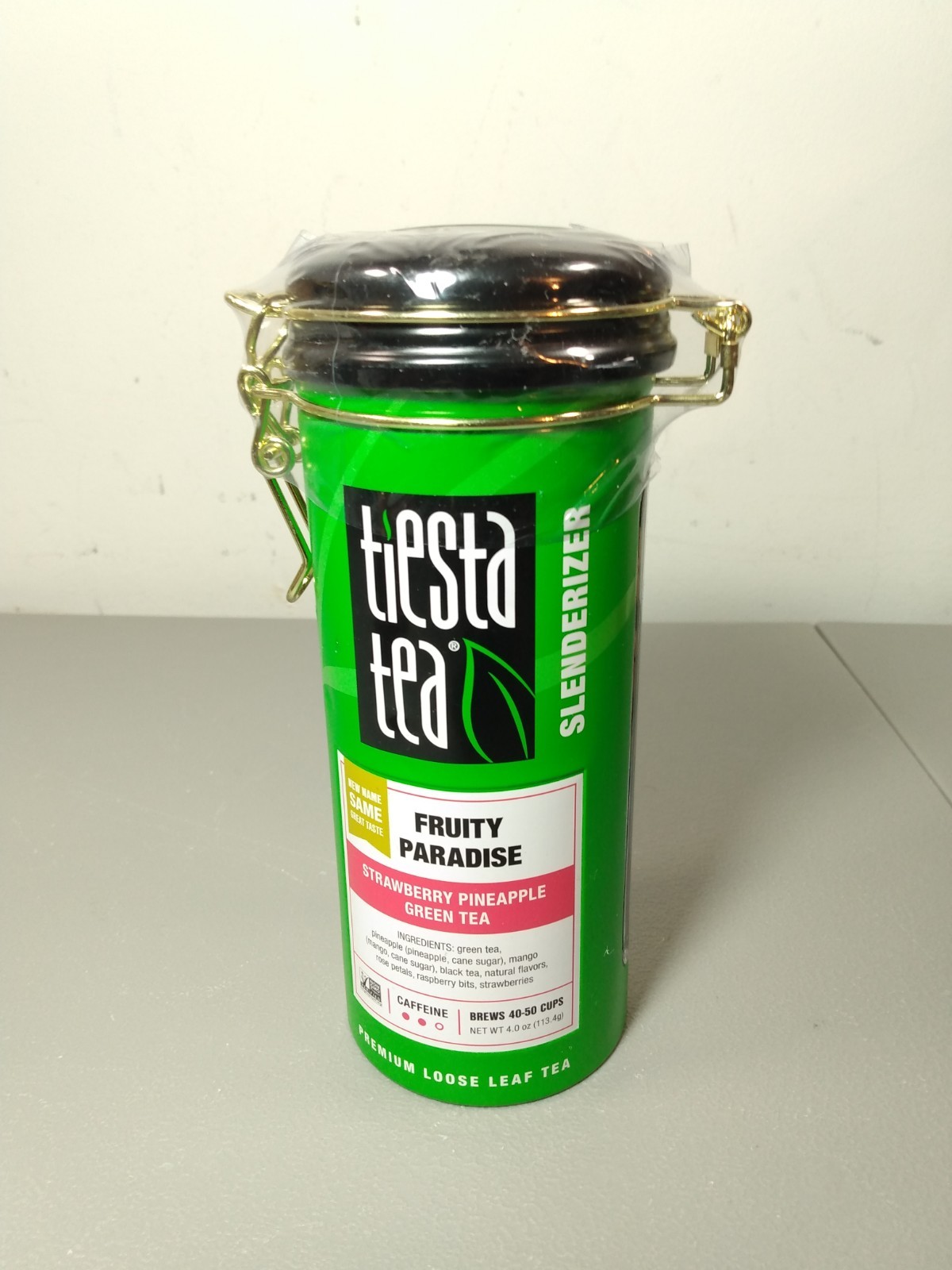 Fruity Paradise, Strawberry Pineapple Green Tea, Premium Loose Leaf Tea NEW
