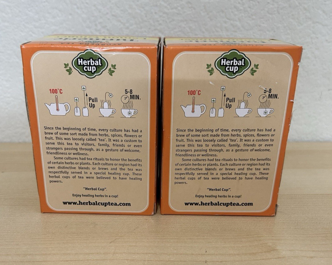 Herbal Cup Ayurveda Turmeric Tea, Organic Lemon Ginger No Caffeine