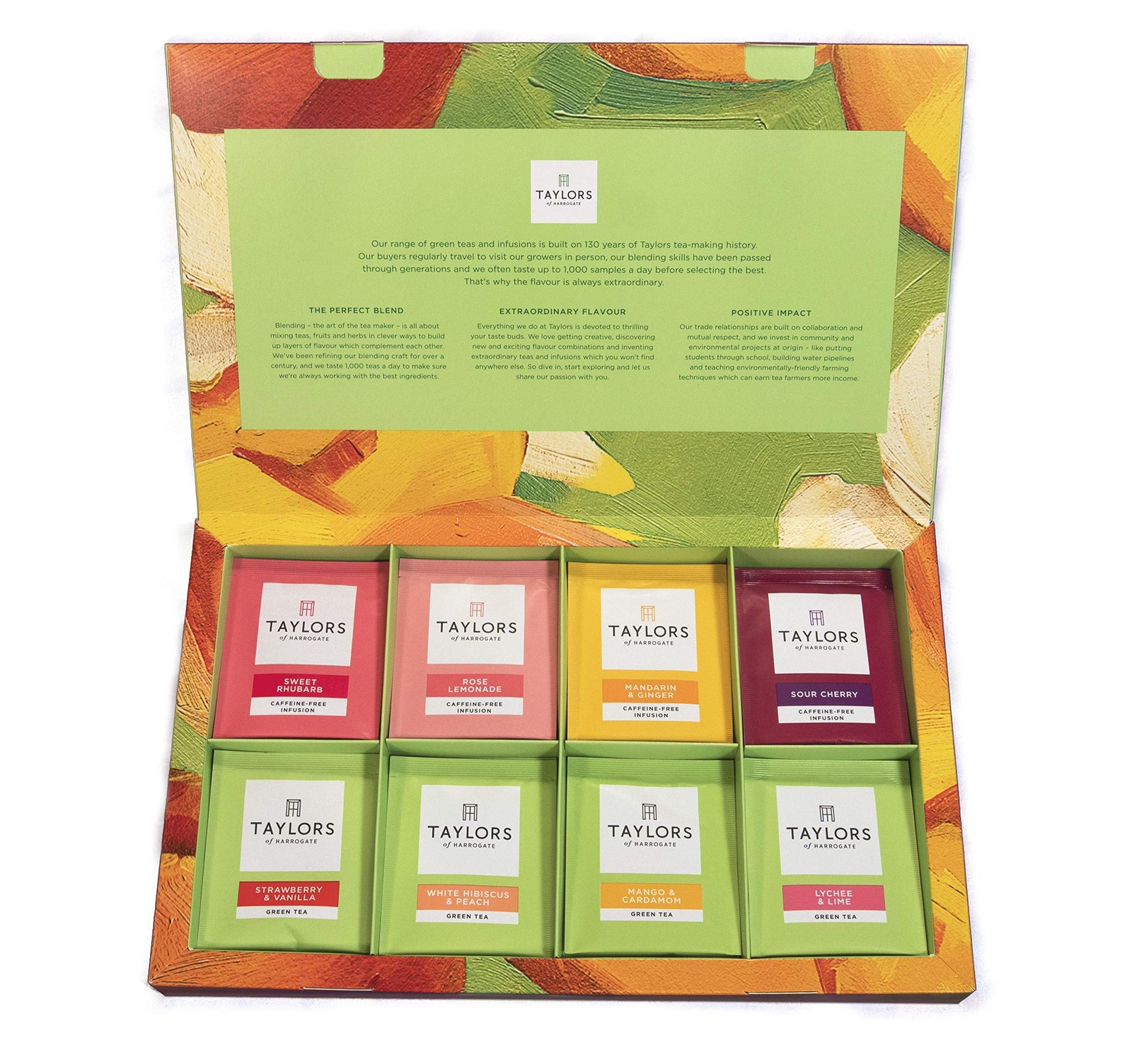 Taylors of Harrogate Green Tea, Herbal Infusions & 48 Count (Pack 1)
