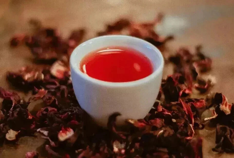Dried Hibiscus Flowers Cut & Sifted, Flor de Jamaica, Hibiscus Tea Jamaica 100g