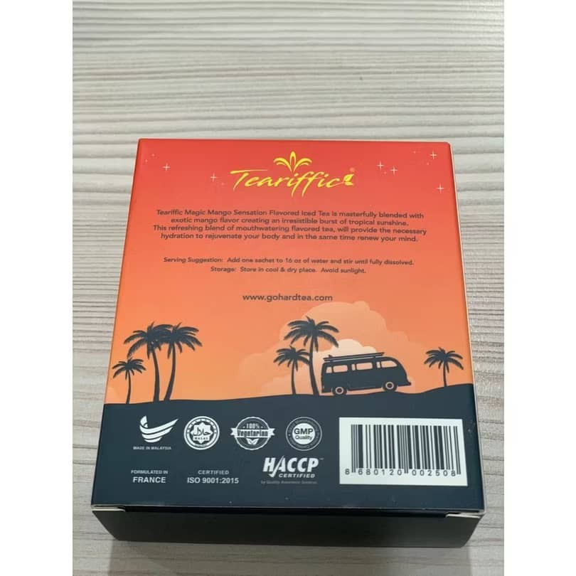Teariffic Magic Mango Sensation Sexual Men Herb Energy Coffee 2 Box (24 sachets)