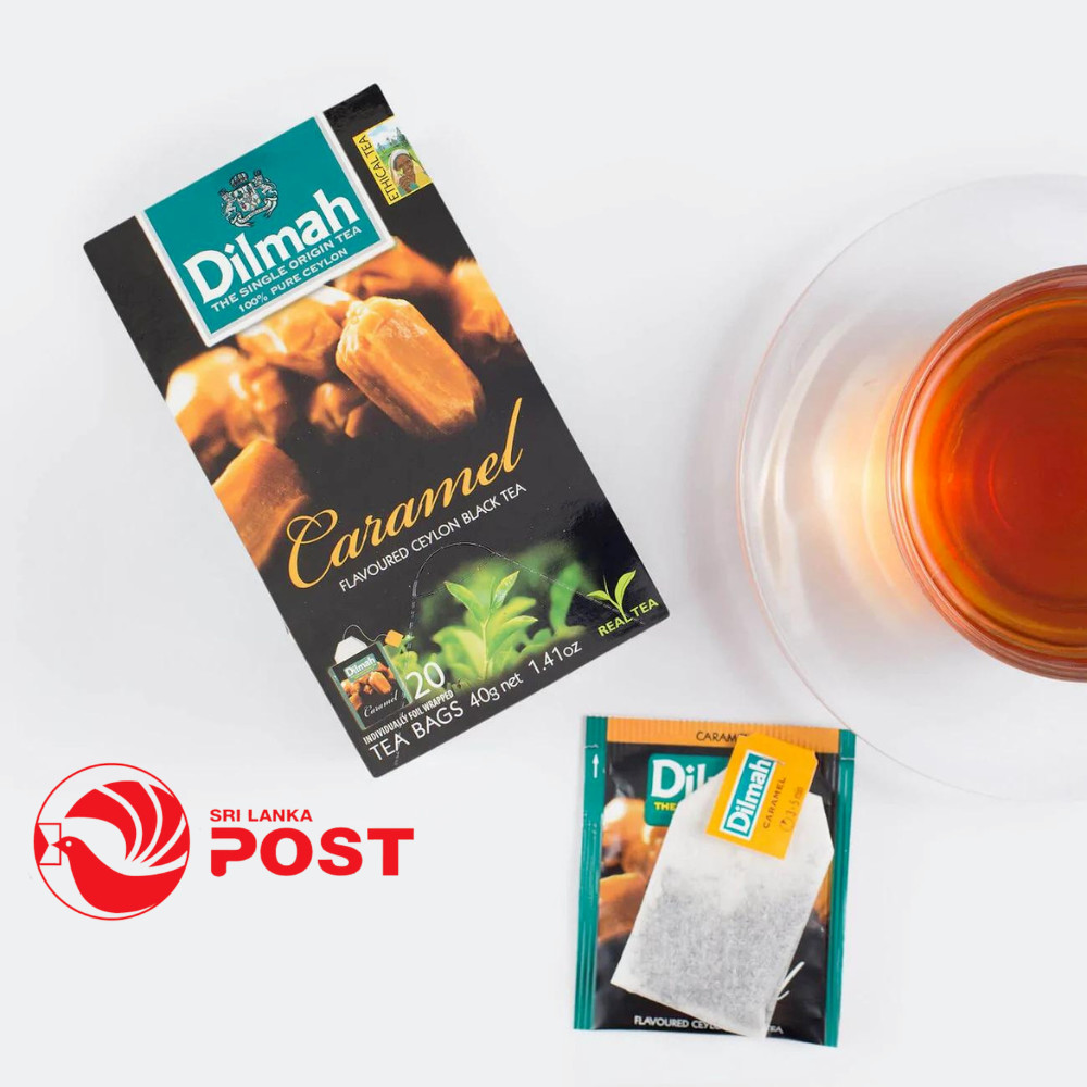 Dilmah Pure Ceylon Black Tea 20 Bags in Flavored and Free Shipping Sri Lanka