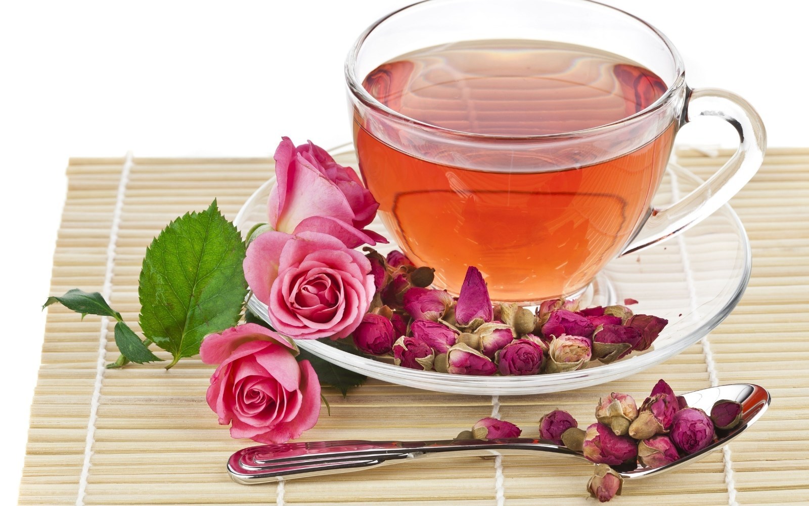 Rose Bud Tea – 4 oz – Loose Buds from 100% Nature, Wild Crafted