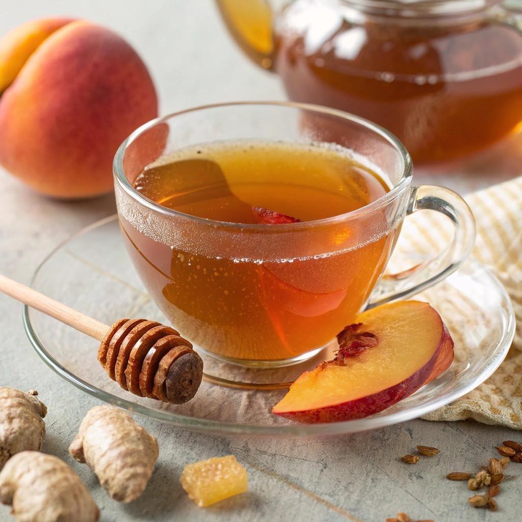 Bigelow Tea Ginger & Peach, 18 ct 18 Count (Pack of 1)