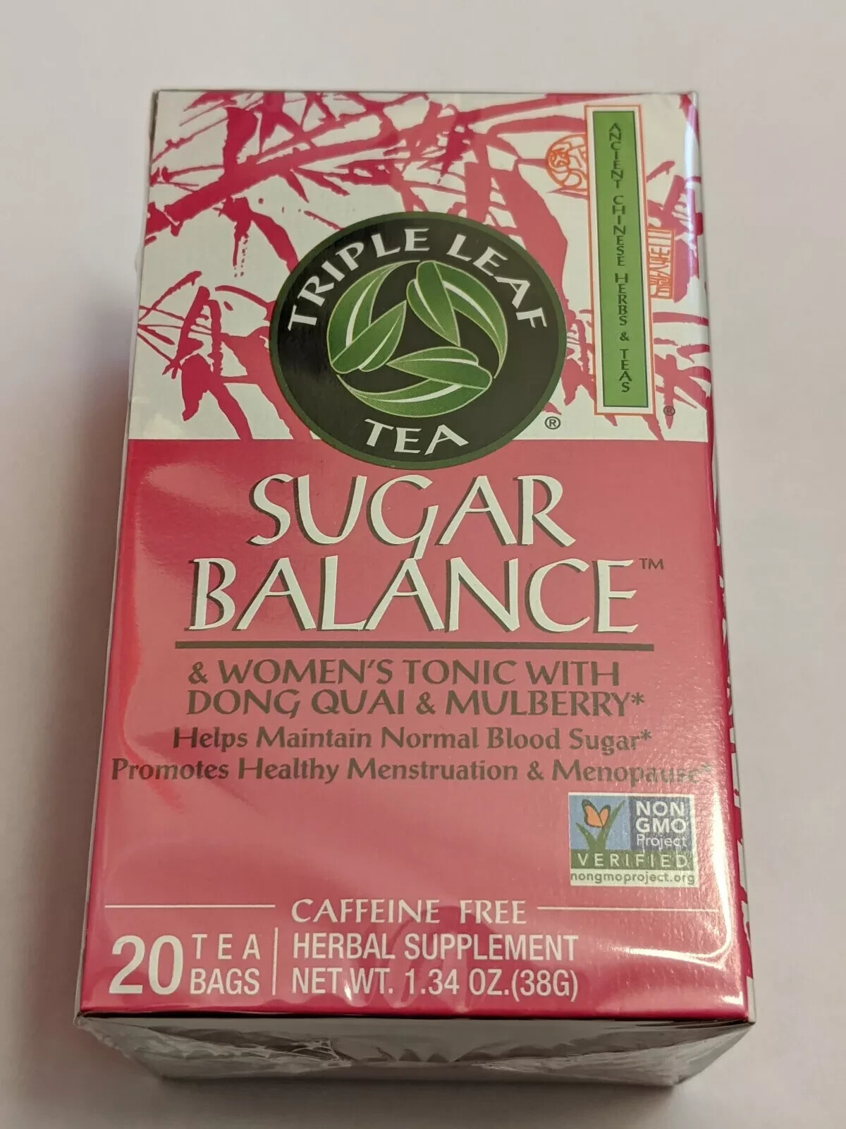 Triple Leaf Tea Sugar Balance Tea 20 Bags x 2 Boxes